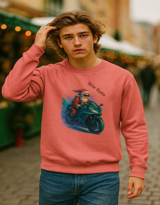 Rider Santa Sweatshirt