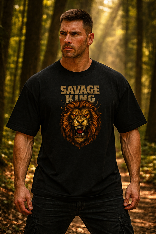 Savage King Oversized T-Shirt