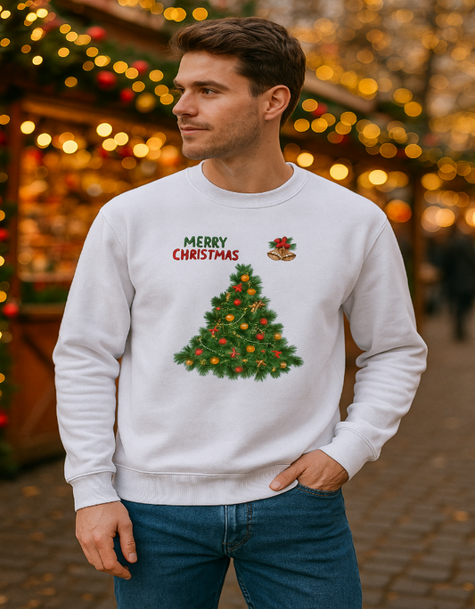 Merry Christmas Tree Sweatshirt