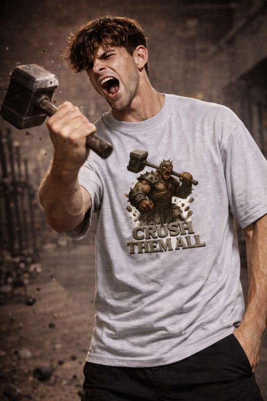 Crush Them All Oversized T-Shirt