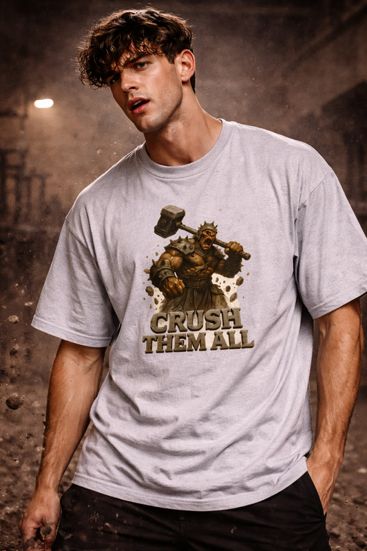 Crush Them All Oversized T-Shirt