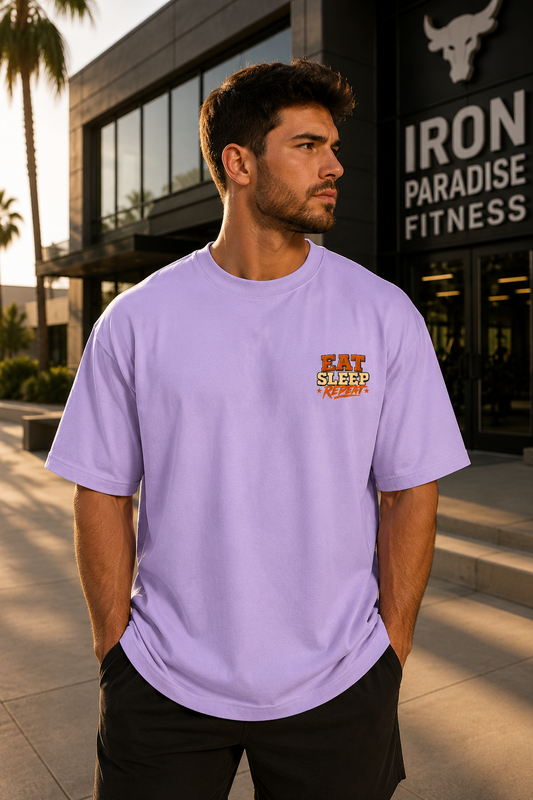 Eat Sleep Repeat – Oversized T-Shirt