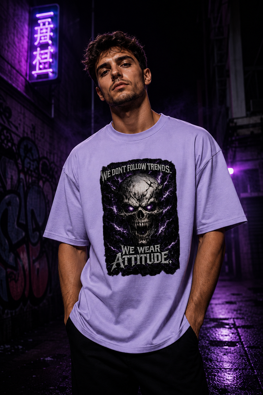 WEAR THE ATTITUDE – Oversized T-Shirt