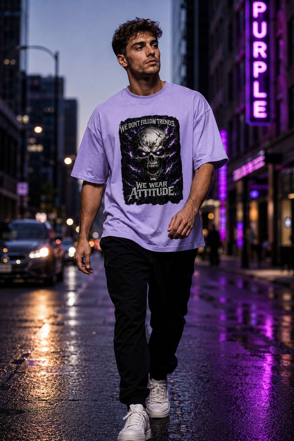 WEAR THE ATTITUDE – Oversized T-Shirt