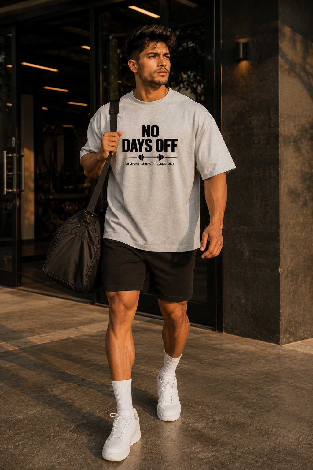 NO DAYS OFF – Oversized T-Shirt