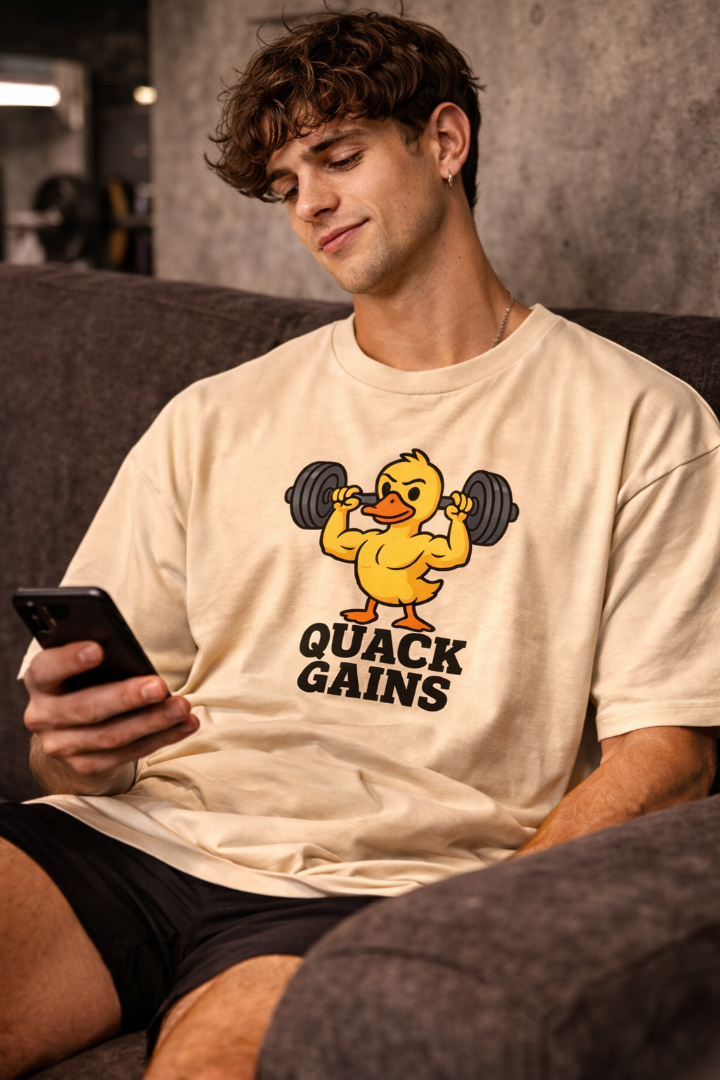 Quack Gains Oversized T-Shirt