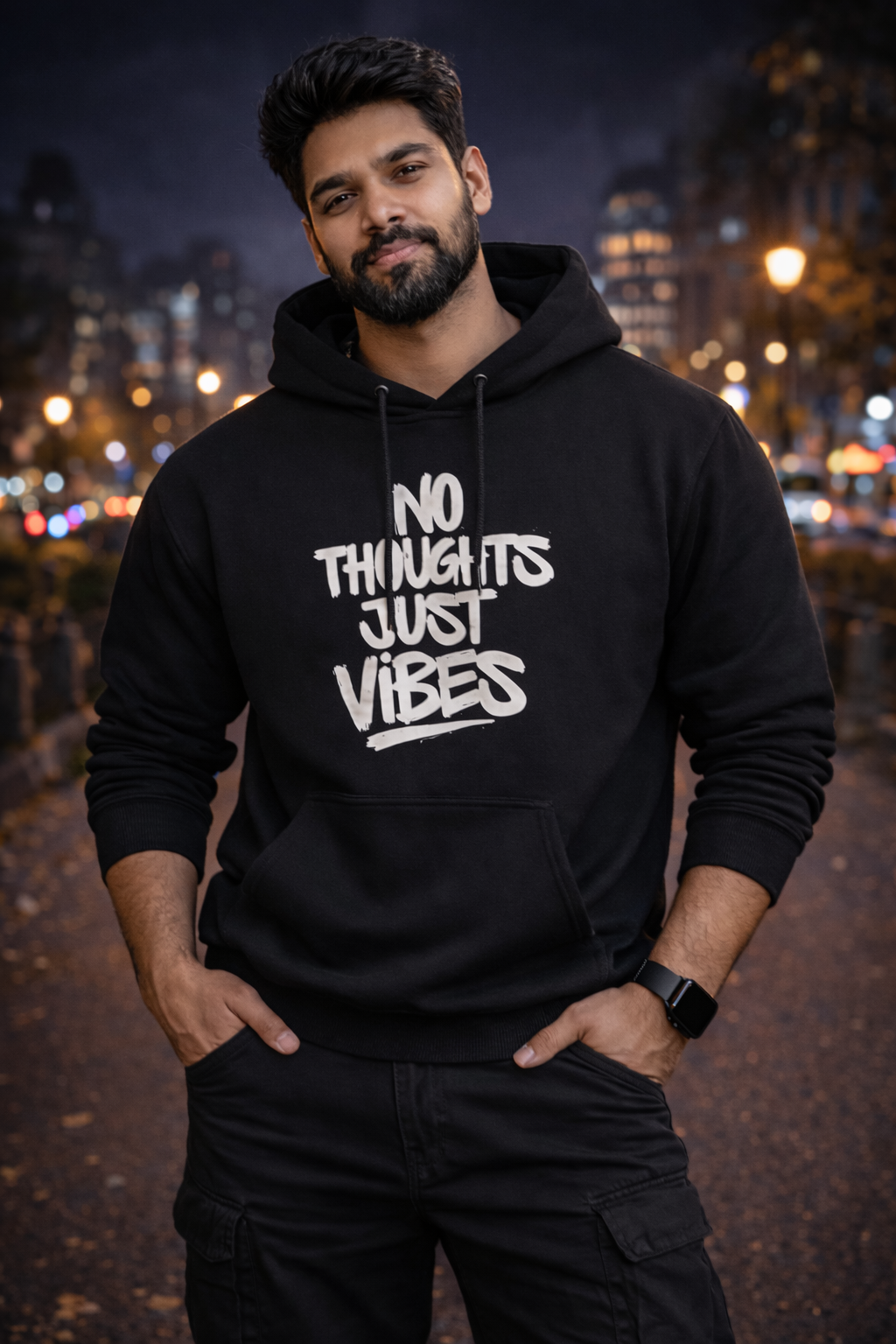 No Thoughts Just Vibes – Hoodie