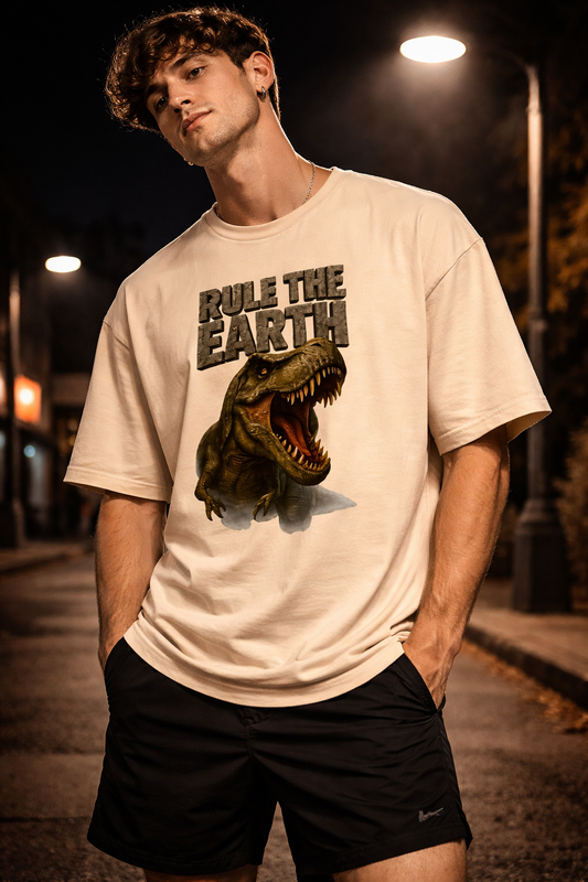 Rule The Earth Oversized T-Shirt