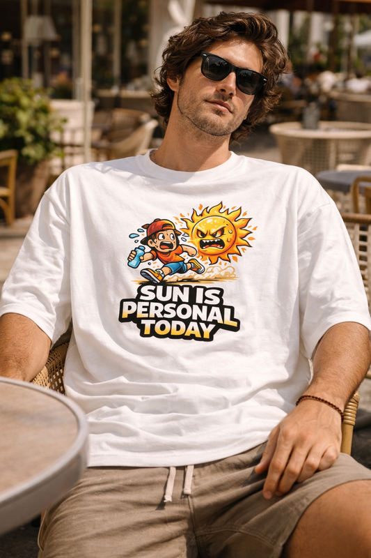 Sun Is Personal Today Oversized T-Shirt