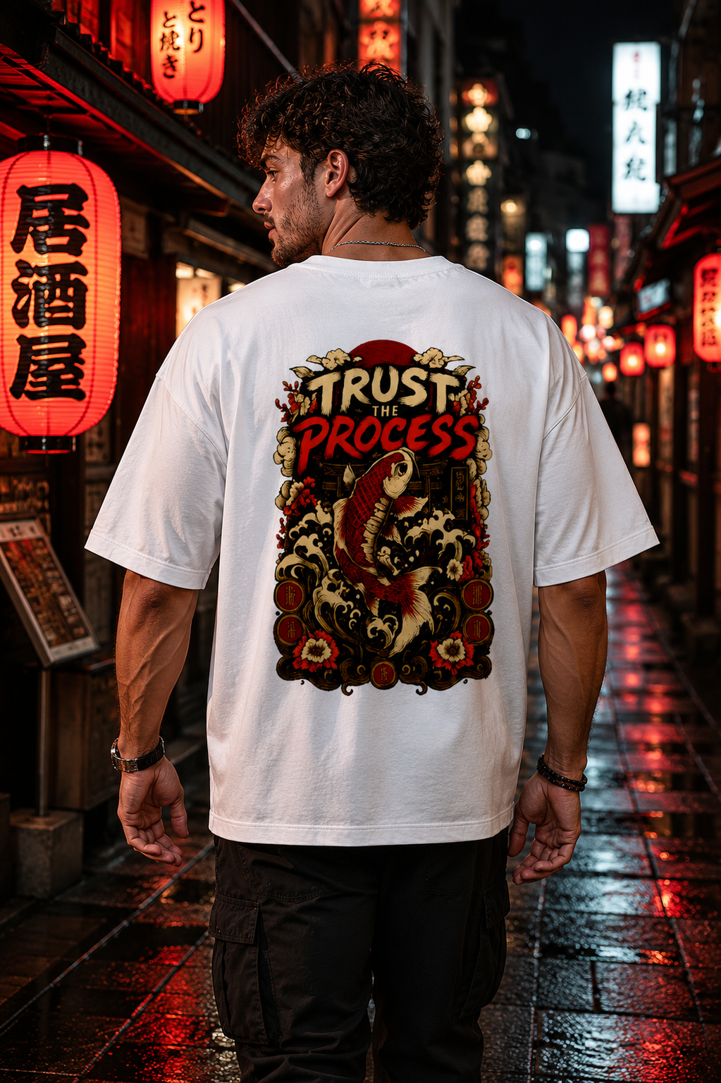Trust The Process – Oversized T-Shirt