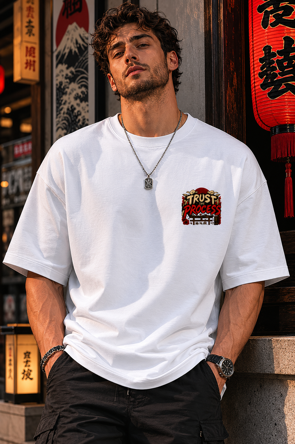 Trust The Process – Oversized T-Shirt