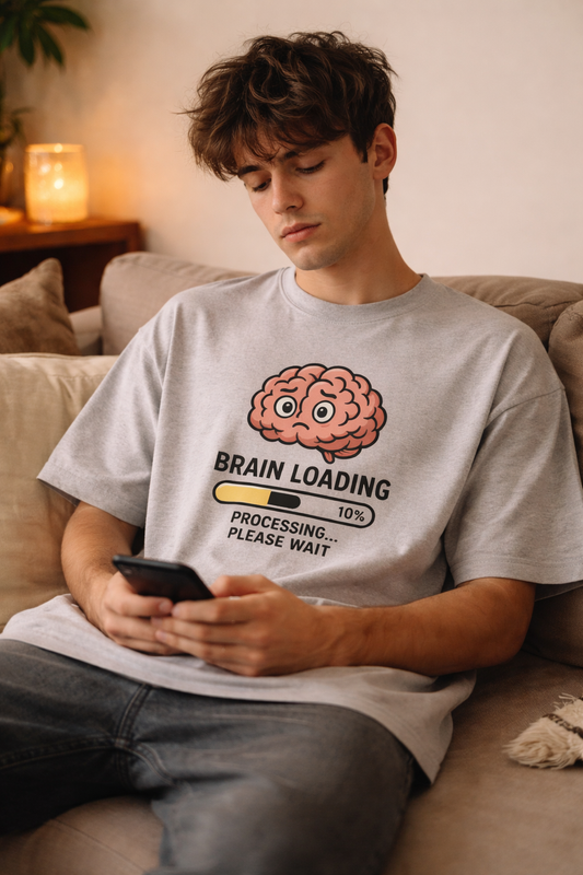 Brain Loading Oversized T-Shirt