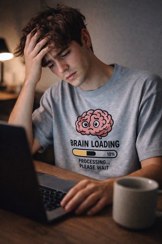 Brain Loading Oversized T-Shirt