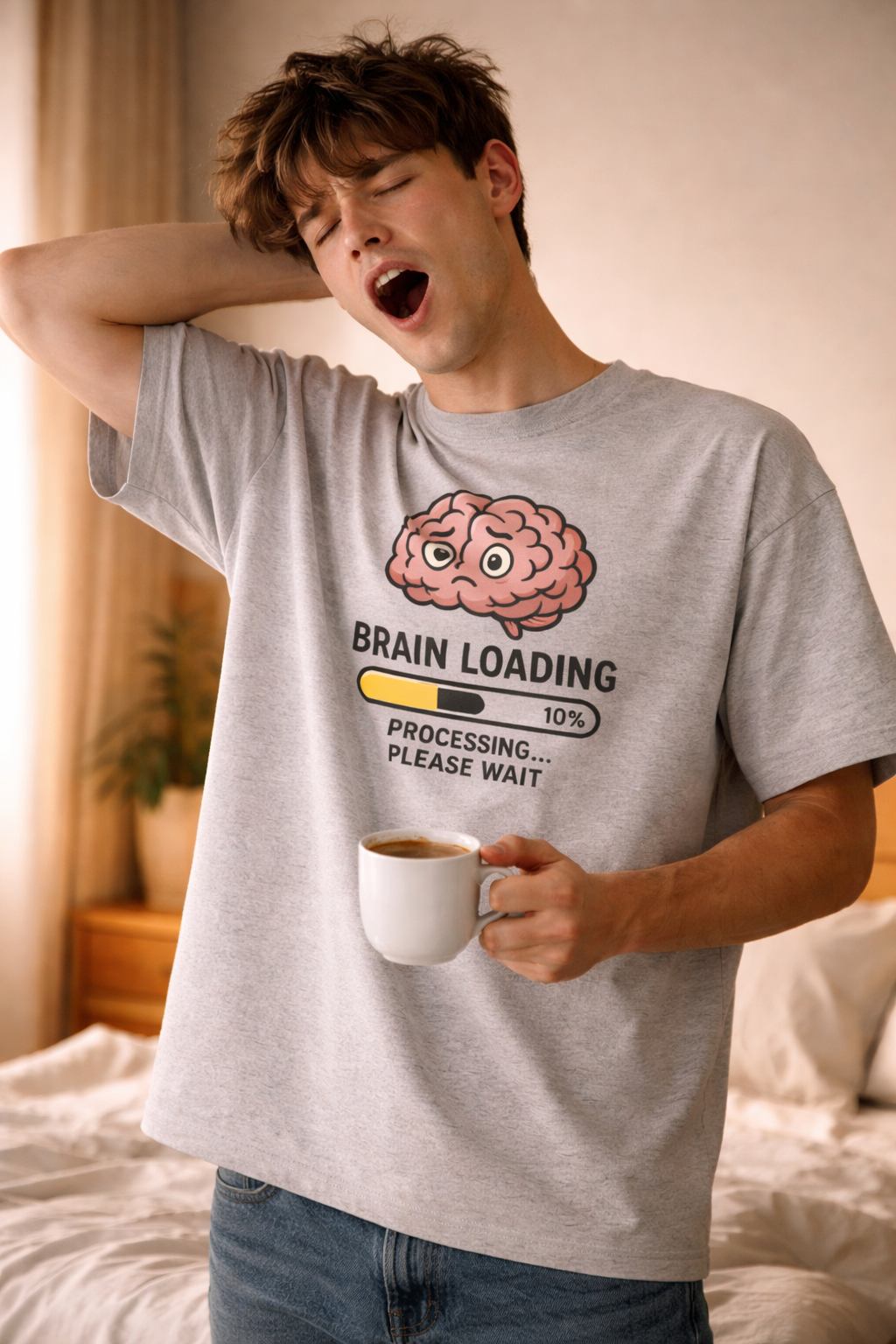 Brain Loading Oversized T-Shirt