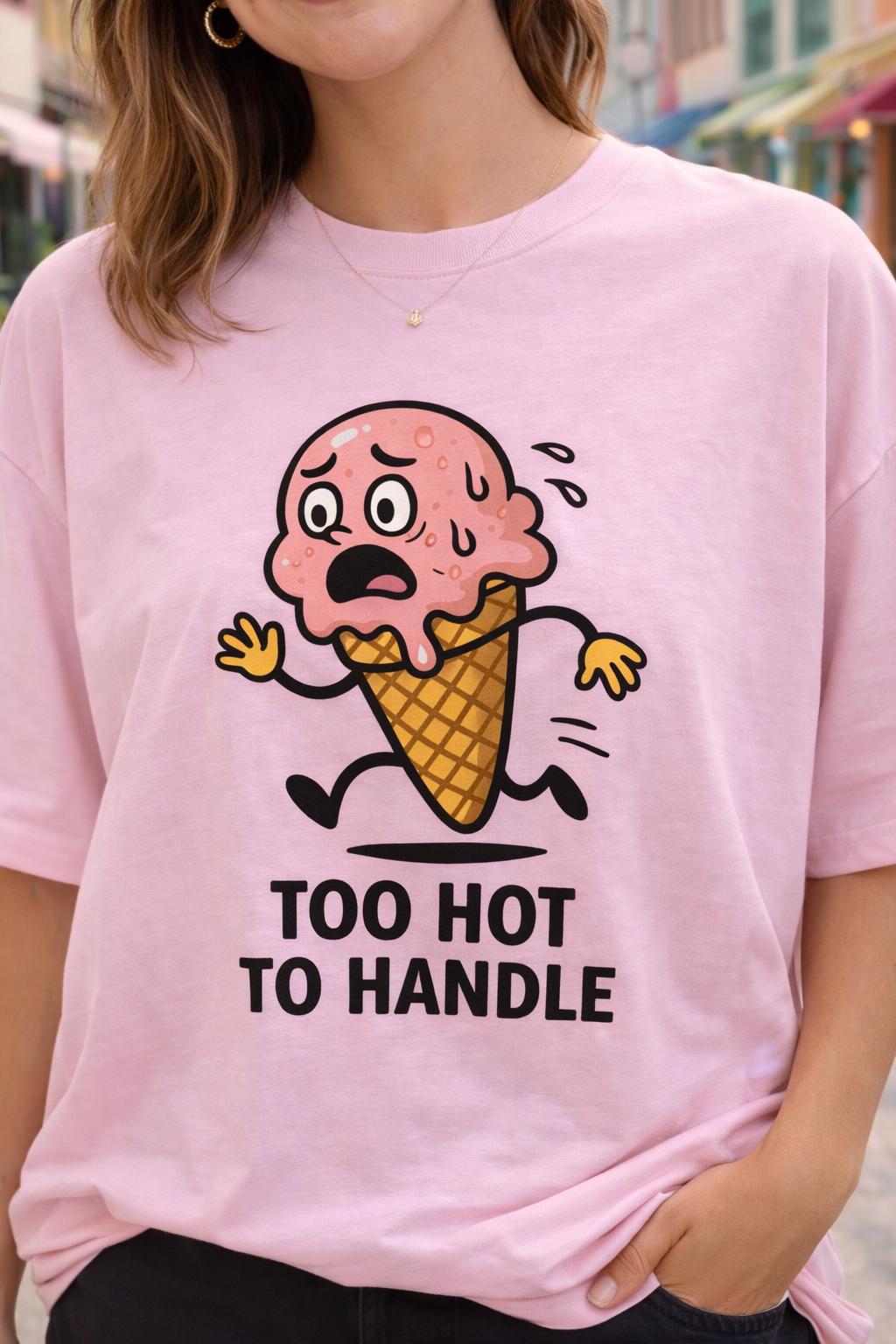Too Hot To Handle Oversized T-Shirt