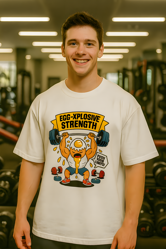 Egg-xplosive Strength T-Shirt