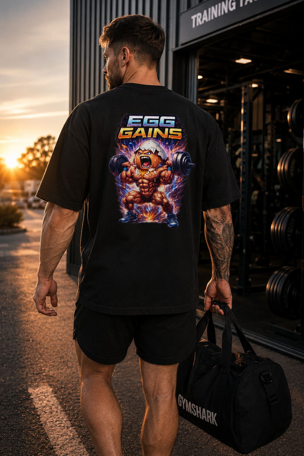 Egg Gains – Oversized T-Shirt