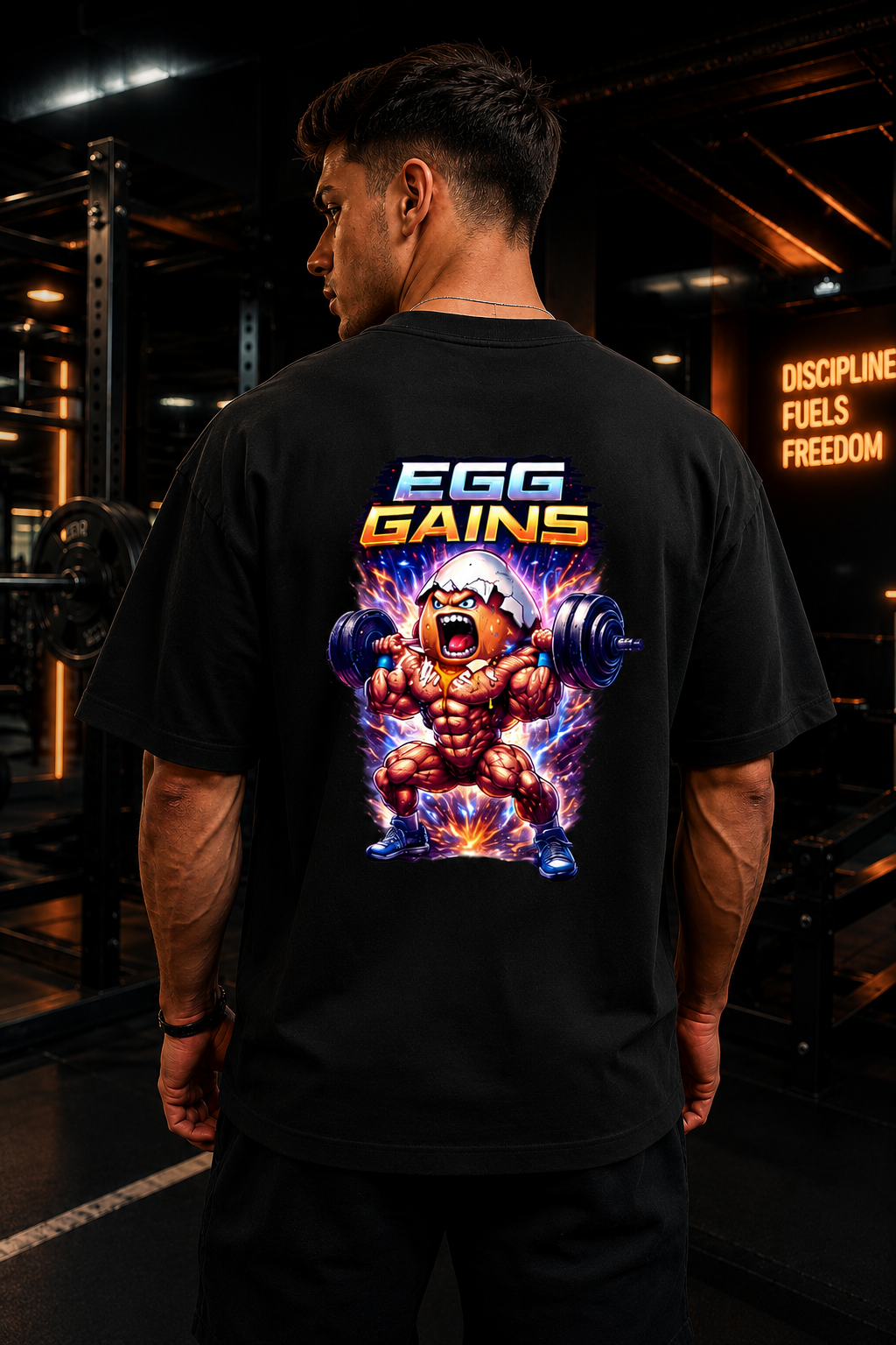 Egg Gains – Oversized T-Shirt