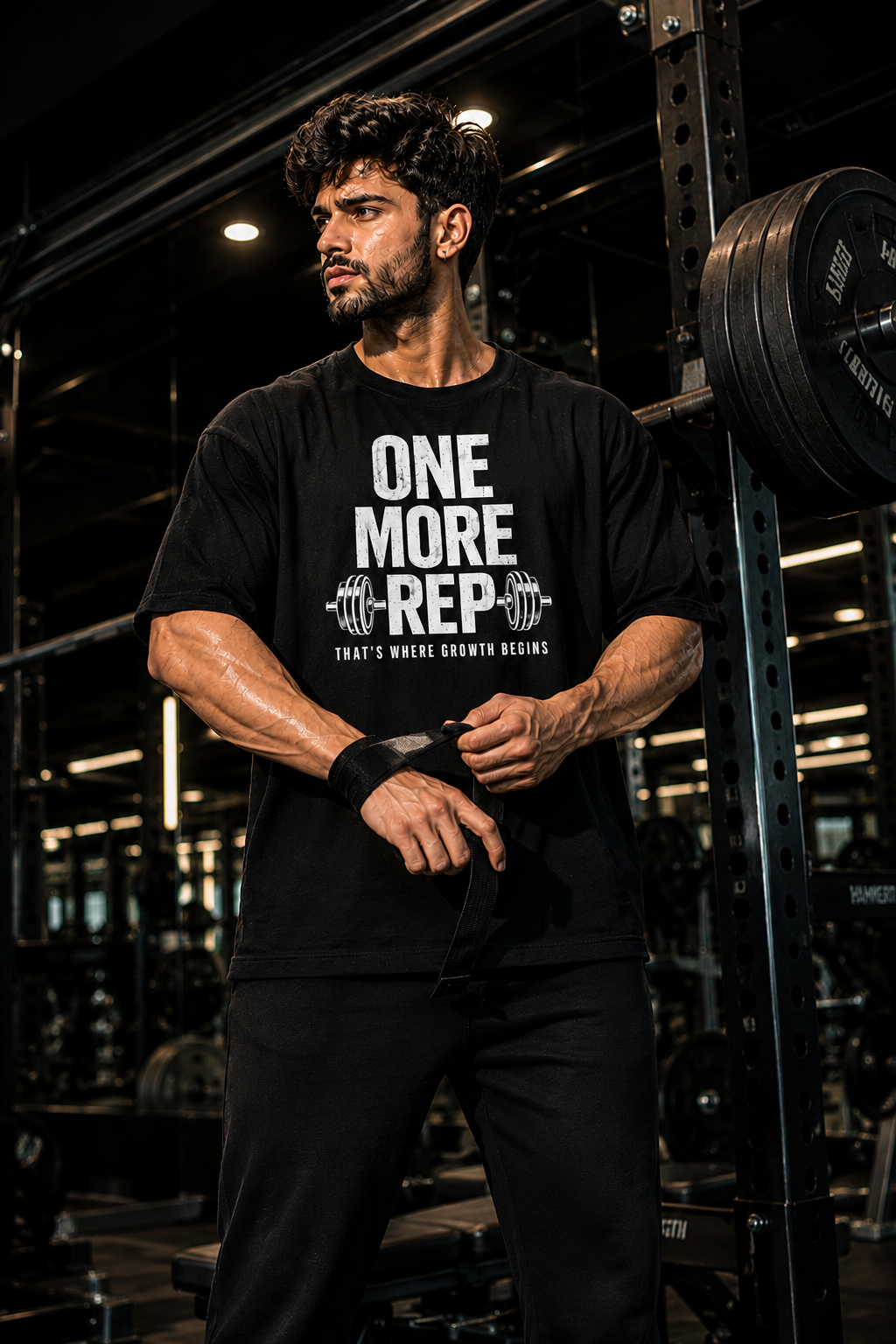 One More Rep – Oversized T-Shirt