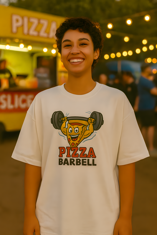 Pizza Barbell T-Shirt