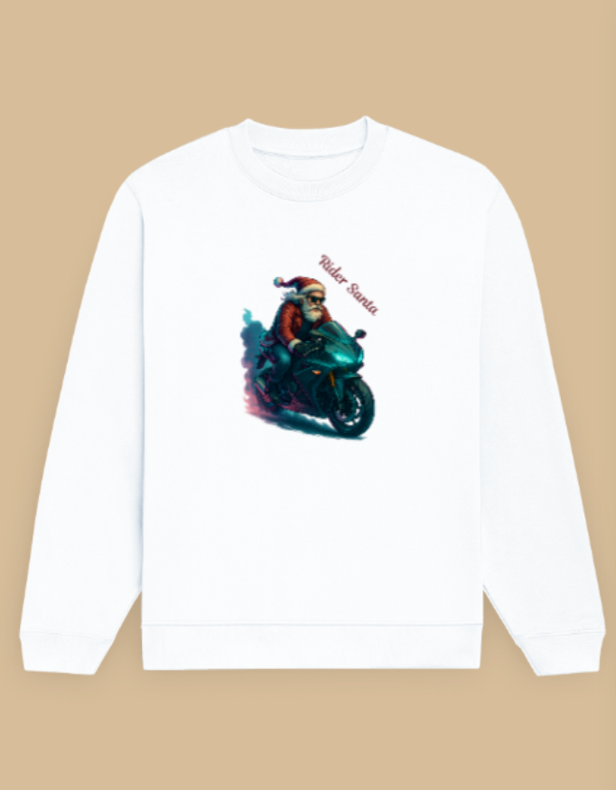 Rider Santa Sweatshirt