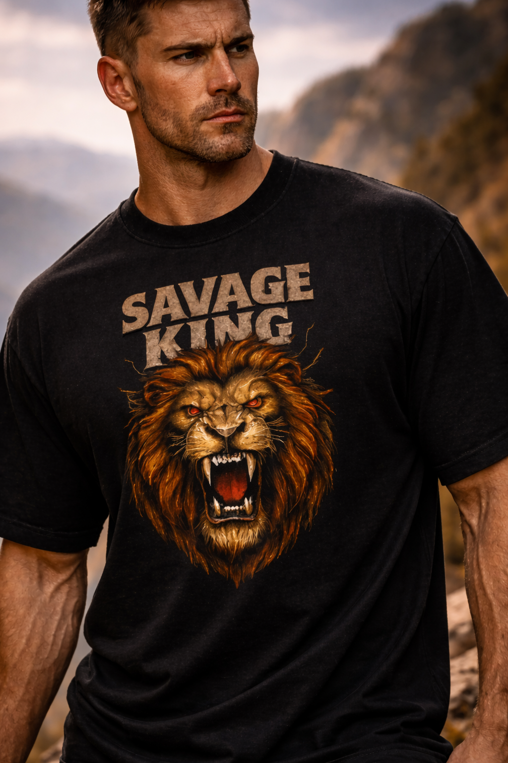 Savage King Oversized T-Shirt