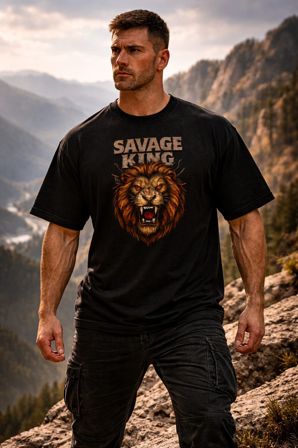 Savage King Oversized T-Shirt