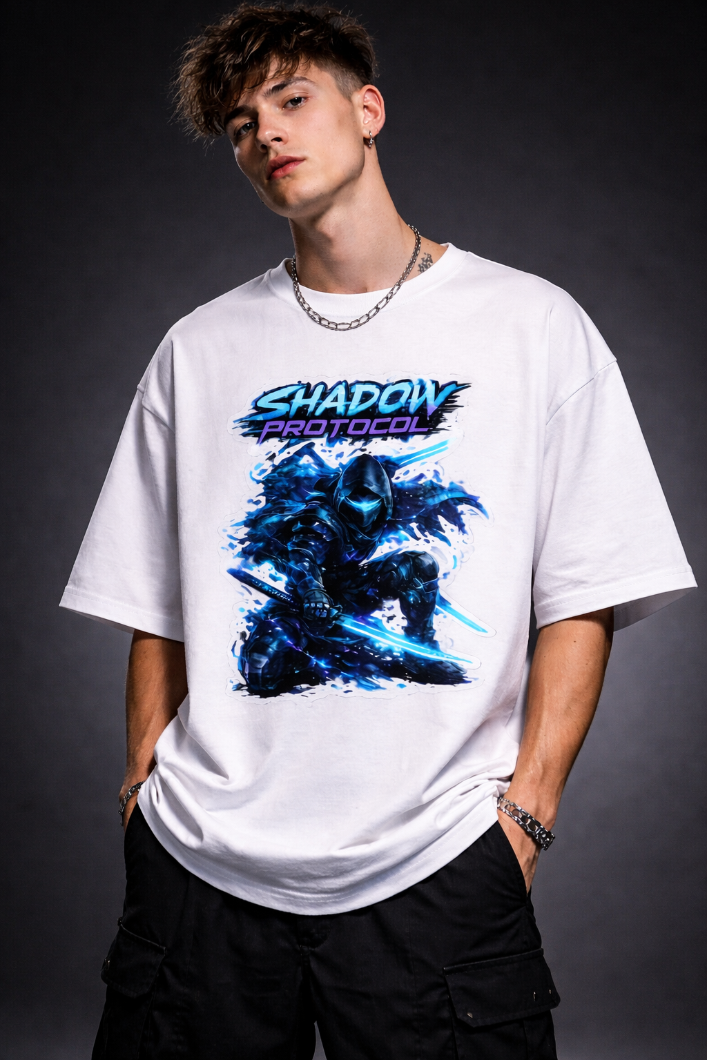 Shadow Protocol Oversized T-Shirt