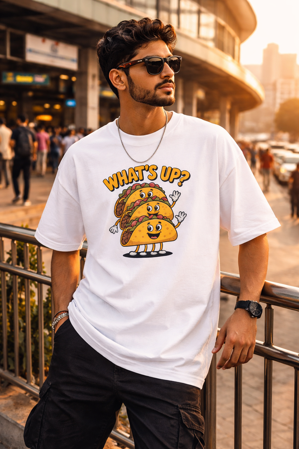 What’s Up Oversized T-Shirt